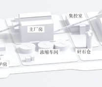 ETT选煤厂厂区平面布置图