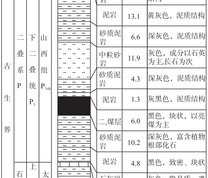 综合柱状示意图