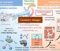 Schematic view of CO2 in-situ mineralization