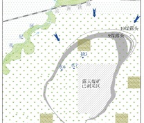 露天煤矿及周边范围与植被类型分布