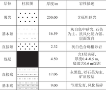 煤层综合柱状图