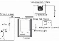 载氧体/石英砂与煤/焦炭反应试验装置
