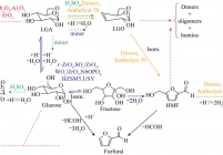 LGA在不同固体酸作用下的转化路径