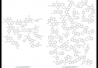 典型的煤分子平均结构模型示意