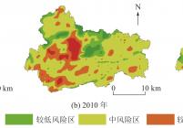 2000—2019年贾汪区生态风险空间分布格局