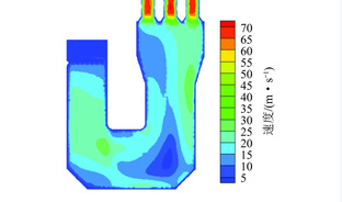 循环流化床半干法脱硫装置烟道流场模拟优化