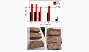 高固废掺量水泥基矿井充填材料