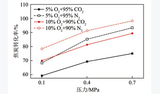 CO2和H2O气化反应对富氧气氛煤热解和焦炭燃烧影响进展